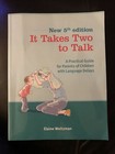 Lot Of 2 - It Takes Two To Talk By Weitzman   Teach Your Child To Read Engelmann