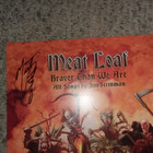 Meat Loaf 2016 Autographed Orig 11x17 Mini Poster  Braver Than We Are   Ex Cond