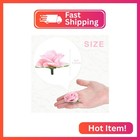 Kesote 50pcs Pink Roses Artificial Flowers Bulk  1 6  Small Silk Fake Roses Flow