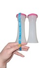 Tupperware Salt   Pepper Shakers 6  Hourglass Set Flamingo Pink   Sheer 