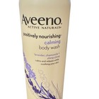 Aveeno Positively Nourishing Calming Body Wash Lavender Chamomile Ylang-ylang