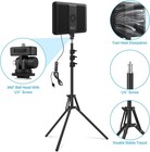 2 Pack Led Video Light With 63   Tripod Stand  Obeamiu 2500-8500k Dimmable Photo