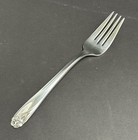 1847 Rogers Bros  Silverplated Daffodil Salad Fork