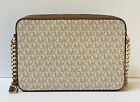 Michael Kors Jet Set Item East West Shoulder Crossbody Bag Mk Vanilla