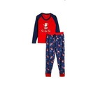 Christmas Family Matching Pajama Set Dear Santa Blue   Red Ho Ho Ho Kids Adults