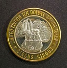 Ten Dollar Gaming Token Circus Circus Las Vegas 1996  999silver Limited Edittion