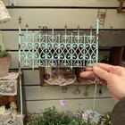 1 12 Scale 1980s Victorian Retro Iron Fence Dollhouse Miniatures Accessories