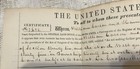 Antique Land Document Signed By President Franklin Pierce 1856 Dunn County Wi