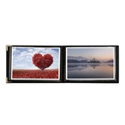 Kenro Carlton Black Leather Look Photo Album 36 Photos 6x4   10x15cm - Apl150