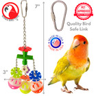 2326 Flower Ball Small Medium Bird Toy Parrot Toys Cages African Lovebird Conure