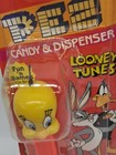 1999 Vintage Pez Dispenser Looney Tunes Tweety Bird Sealed On Card
