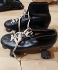 Vintage Riedell Roller Skates Super X 8l Plate Size 8 