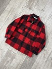 1970s Woolrich Buffalo Plaid Cruiser Zip Up Jacket  