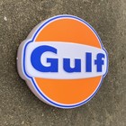 Gulf Logo Led Light Box Illuminated 3d Wall Sign Garage Petrol Station Gas Oil