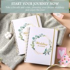 Wedding Planner - Book And 12  X 9  X 0 6  Inches  White