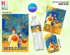 Basketball Party Favors Bundle Editable Labels