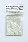 Techdiamondtools Diamond Powder 5 000 Grit 1 5-3 Microns  25 Cts   5 Grams