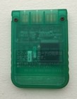 Sony Playstation Oem Official 1 Ps1 Psx Memory Card Scph-1020 - Green - Tested 