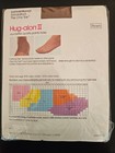 Vintage New Hug-alon Ii Pantyhose Conventional Sandal Toe Sandstone Average