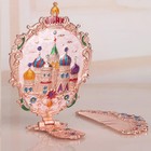 Handheld Mirror Set  Vintage Makeup Mirror And Comb Antique Vanity Mirror Cos   