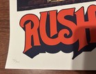 Rush Fifty Something Stained Glass Grissom Signed Pop Up Toronto Poster 161 300