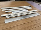 Vintage Lot 6 K e Keuffel Esser Leroy Lettering Template Guides Ruler Drafting  