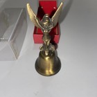 Vintage Walt Disney World Souvenir Tinkerbell Brass Metal Bell 3  Disneyland