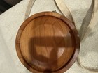 Vintage Style Wooden Revolutionary French Indian Civil War Wood 8 1 2   Canteen