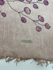Foulard Bamboo Women   s Vintage Bamboo Blend Floral  Scarf In Brown 35  36  Ec