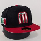 New Era 2023 World Baseball Classic Mexico 59fifty Fitted Hat 7 1 2 Black Red