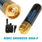4pcs Dual Band Antenna Srh805s Sma-f For Baofeng Gt-3 Uv-5r Bf-888s Ham Radios