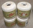 J p Coats Cotton Knit Cro-sheen 100  Mercerized Cotton Lot Of 19
