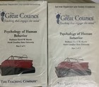 Teaching Co Great Courses Set Of 2  2   3transcript Psychology Of Human Behavior