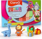 24 Colors Small Block Polymer Clay Starter Kit  Oven Bake Clay  Diy Molding C   