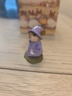 Wee Forest Folk Special Mouse Expo April Showers Purple Coat With Ghosts Mint
