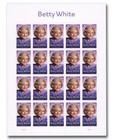 Usps Stamps   Unused Sheet Of 20   2025  betty White  Scott 5976