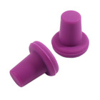  Silicone Wine Stoppers  Bottle Stopper  Wine Bottle Cork  Set Of 5  colors 