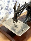 U s  Antique Willcox   Gibbs Sewing Machine Cast Iron Usa Vintage Decor Piece
