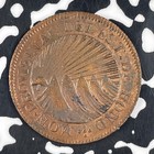 1833-tf Honduras 2 Reales Lot jm1267 Nice  Km 19