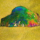 Rare Roman Glass Fragment Starlight Patina Collectible Decor 200 Bc Very Rare