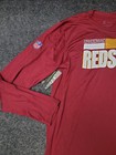 Washington Shirt Mens Xl Red Nfl Football Nike Dri Fit Tee Long Sleeve