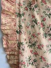 Vintage Style Baby Duvet Cover Multicolor Floral Patterned Cotton Ruffled 48x46