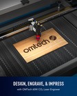 Secondhand 60w 28x20 Co2 Laser Engraver Cutter Marking Cutting Engraving Machine