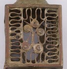 Antique Judaica Jewish Spice Tower Box Judaism Fragment Besamim 17-19th Germany