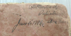 Super Rare Find  Victorian Scrapbook From 1866