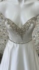 Alfred Angelo Wedding Dress A Line  B-4782 Ivory Size 4