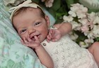 Realistic Baby Girl Reborn Dolls 20in Real Life Like Newborn Smiling Baby Doll