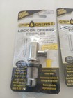 Qty 3 Grip N Lube Lock On Grease Coupler 944irv  dtp 