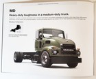 Mack Pioneer Truck Leaflet Catalog 2025 Military Defense 