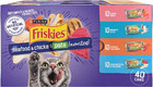 Purina Friskies Pate Seafood chicken Variety Pack  Wet Cat Food  5 5 Oz  80 Pack